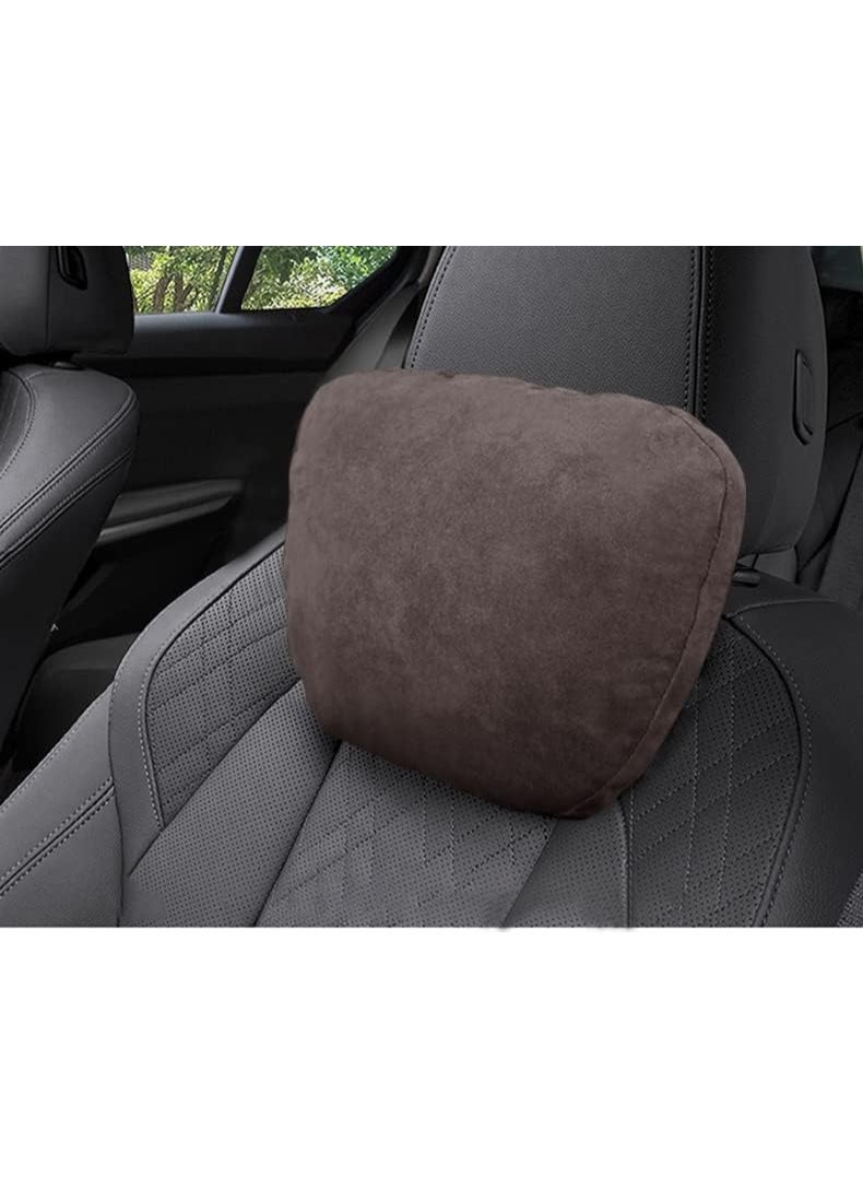 Ergonomic Car Neck Pillow with Memory Foam, Breathable Headrest Cushion for Driving Comfort and Cervical Support - Universal Fit - Image 2